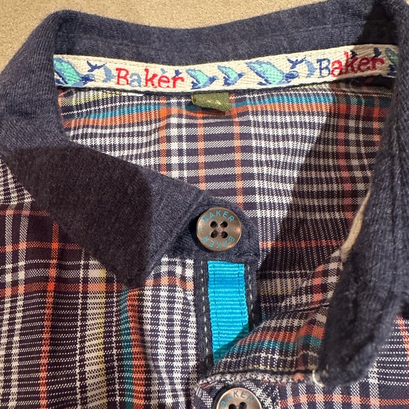 TED BAKER • Kids Plaid Shirt - Picture 4 of 7